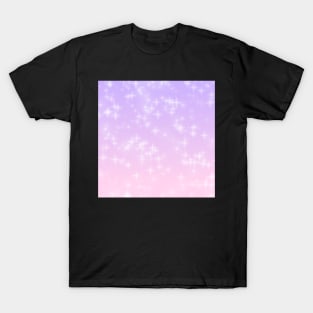 Pastel Sparkles Pattern T-Shirt